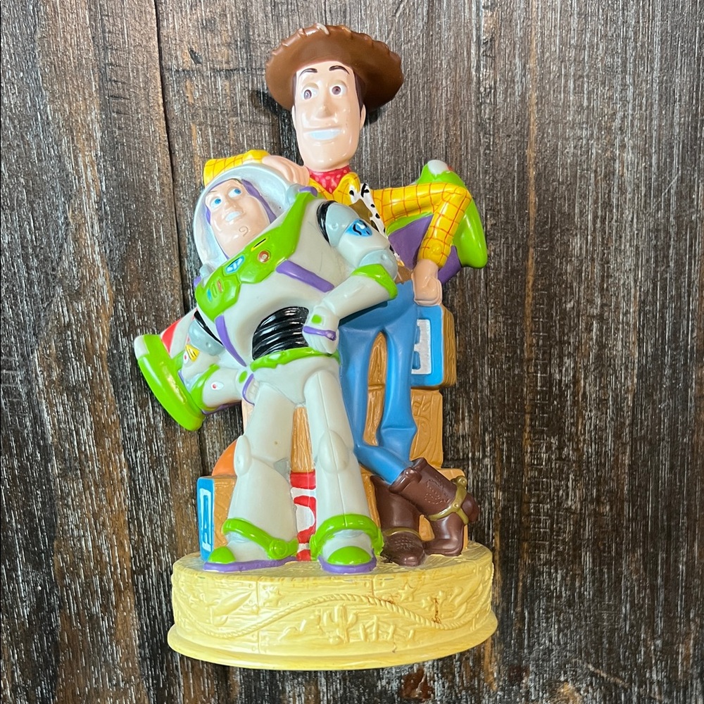 Vintage Toy Story Woody and Buzz Lightyear Piggybank